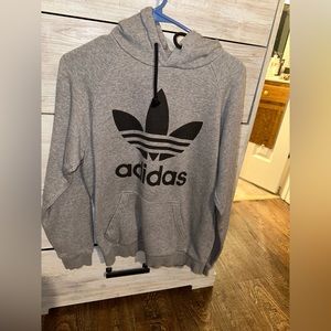 Adidas grey hoodie